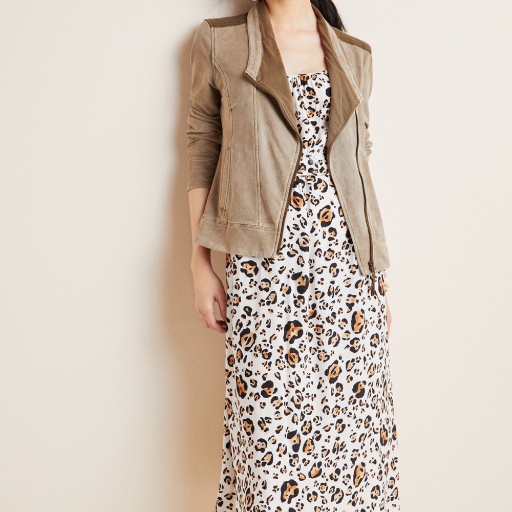moto/bomber style jacket.